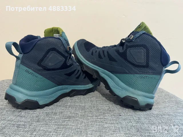 Туристически обувки Salomon Gore Tex., снимка 5 - Маратонки - 55848549