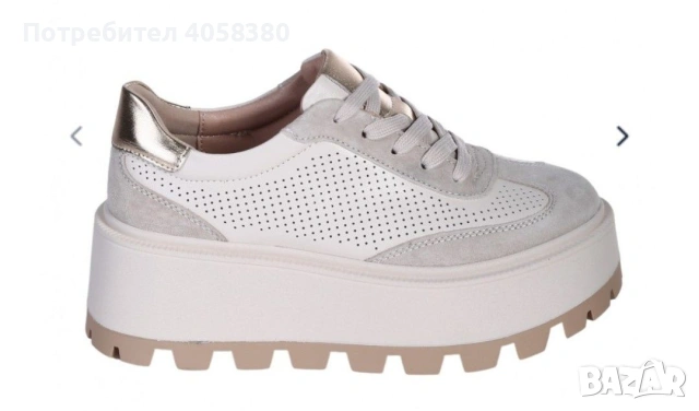 Дамски ежедневни обувки -ественна кожа, снимка 4 - Дамски ежедневни обувки - 53720527