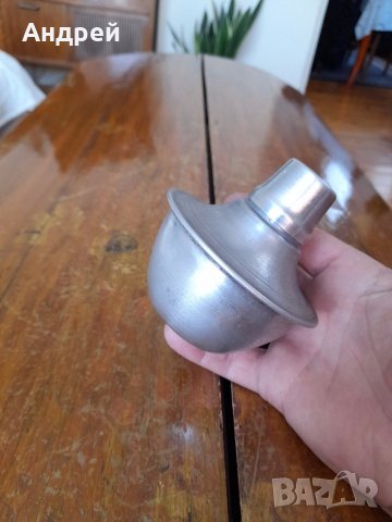 Стара лабораторна спиртна лампа,спиртник #4, снимка 2 - Антикварни и старинни предмети - 41679492