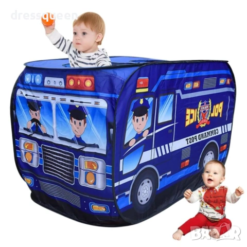 4782 Детски полицейски команден пост: Мобилен бус за специални мисии (3+ години)