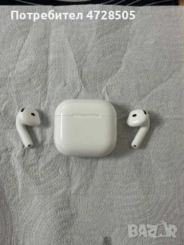 Apple Airpods 4 active noise cancelling, снимка 4 - Bluetooth слушалки - 53358112