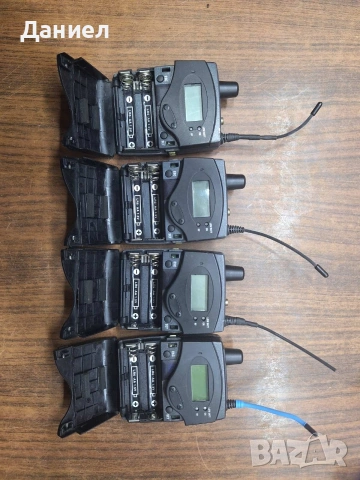 Продавам Sennheiser IEM 300G2 комплект с комбайнер , снимка 2 - Микрофони - 53205659