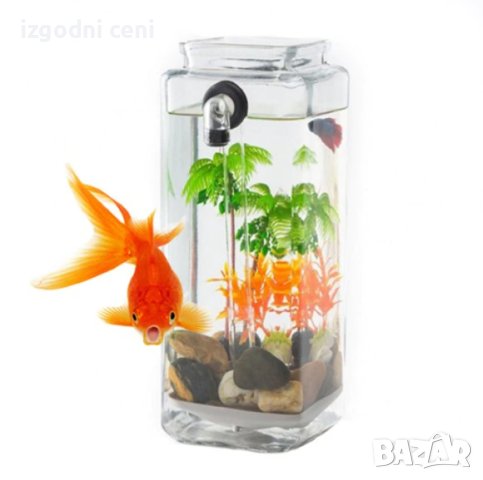 Самопочистващ се аквариум My Fun Fish Cleaning Tank, снимка 3 - Други - 44156099