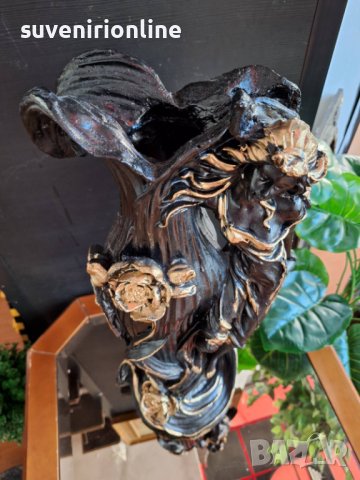 Луксозна статуетка ваза момиче, снимка 2 - Вази - 41746691