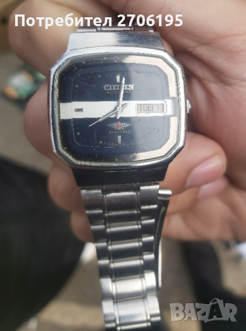 Citizen Vintage automatic- рядък мъжки часовник, снимка 2 - Мъжки - 44701860