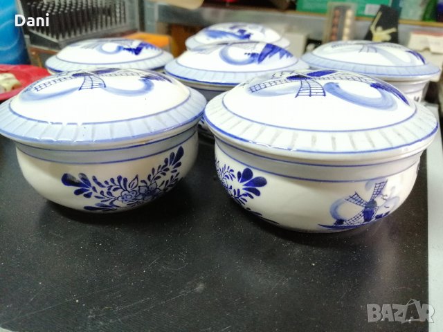 Порцеланови купички от Холандия, снимка 2 - Други - 35885244