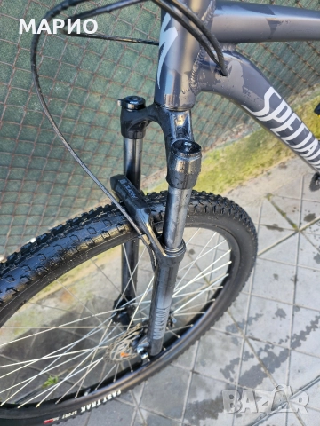 SPECIALIZED ROCKHOPPER 29 цола 2х9 скорости Shimano, Judy Rockshox, снимка 7 - Велосипеди - 52802911