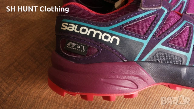 Salomon Speedcross Waterproof Kids Trail Running Shoes Размер EUR 29 / UK 10,5 K маратонки 174-13-S, снимка 4 - Детски маратонки - 53124159