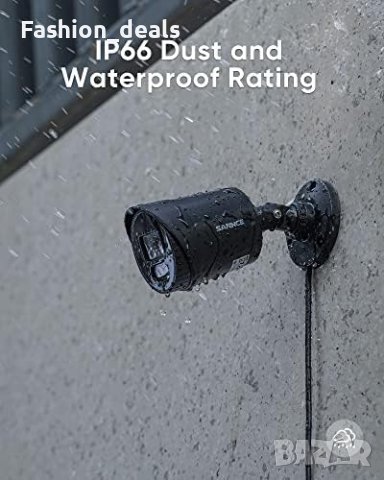 Нови 2бр. камери за сигурност/Нощно виждане видеонаблюдение сигурност, снимка 2 - Други - 41546962