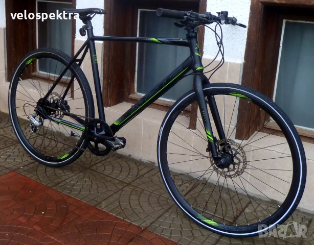 ЕксЗайт Спорт ! Трекинг-Фитнес велосипед ! 1х8 скорости ! Хидравлики диск !, снимка 8 - Велосипеди - 52334944