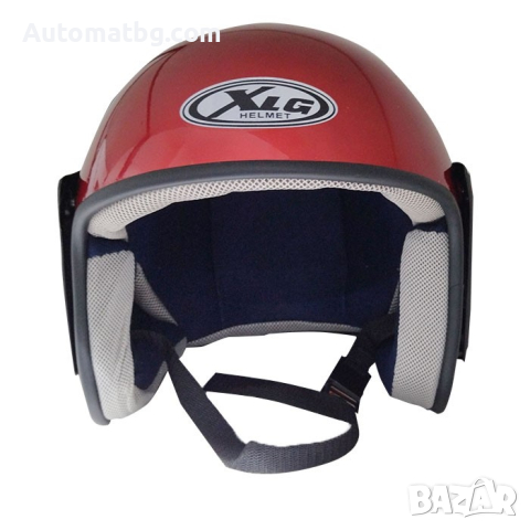 Каска за мотор Automat, Шлем, Универсална, 2415, Червен, снимка 3 - Аксесоари и консумативи - 44823830