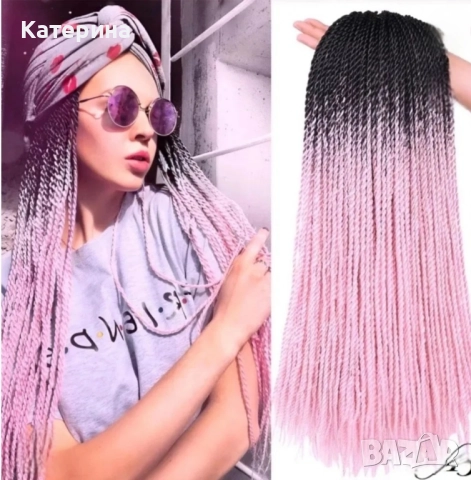 Правя плитки с видлон и канекалон, снимка 2 - Фризьорски услуги - 51750571