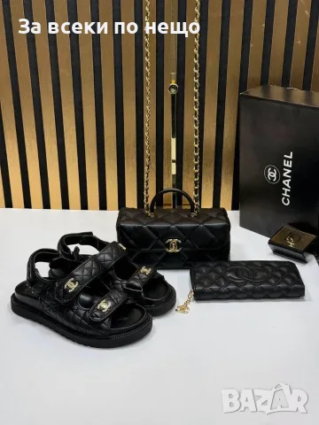 Chanel Дамска Черна Чанта Шанел - Различни Модели Код SEM-183, снимка 4 - Чанти - 55769921