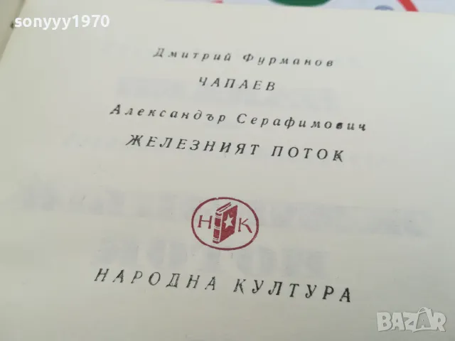ЧАПАЕВ-ЖЕЛЕЗНИЯТ ПОТОК-КНИГА 1703250628, снимка 16 - Други - 49522748