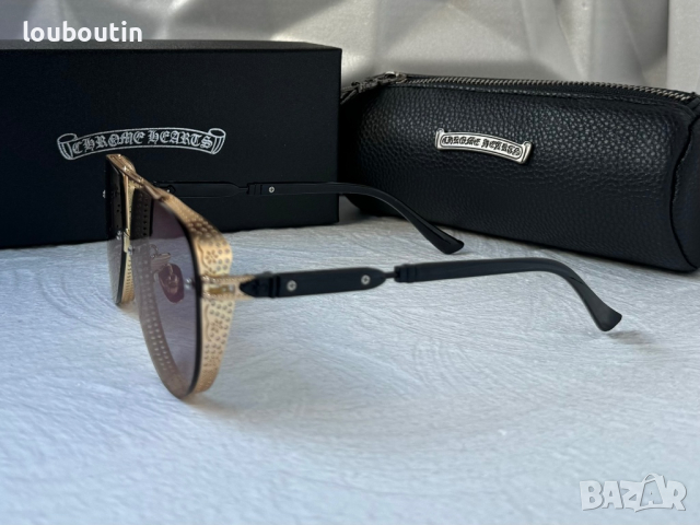 CHROME HEARTS мъжки слънчеви очила, снимка 9 - Слънчеви и диоптрични очила - 44700860