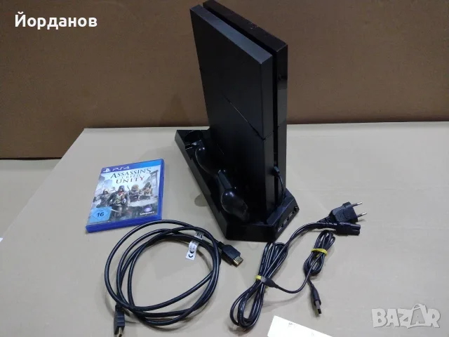 Playstation 4 CUH-1004A комплект, снимка 3 - PlayStation конзоли - 56401005