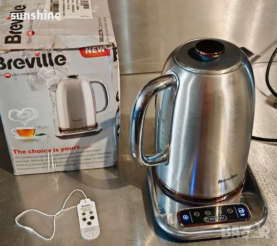 ВИДЕО * Електрическа кана Breville Selecta * | 1.7 л | 3 kW бързо кипене | Избор 80/85/90/95/100°C 