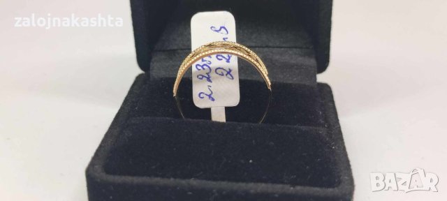 Нов Златен пръстен-2,23гр/14кр, снимка 4 - Пръстени - 44508147