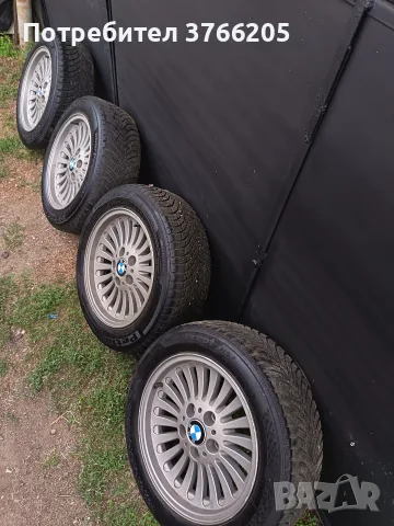 16ки джанти 5х120 от BMW е39 със зимни гуми DOT23, снимка 4 - Гуми и джанти - 56184561
