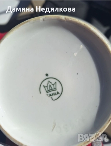 порцеланов чайник Kahla (Германия), снимка 3 - Колекции - 51685253