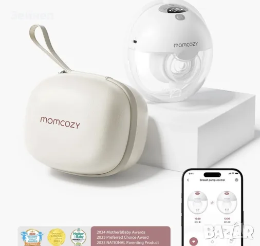 Електрическа помпа за кърма Momcozy M5, Hands-free