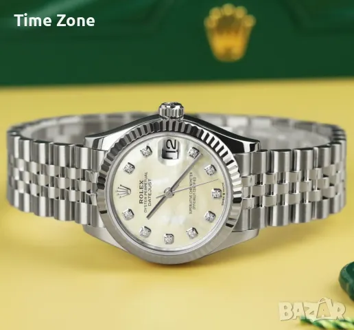 Rolex Datejust 31mm Steel MOP Dial Diamond Jubilee Дамски Различни Варианти, снимка 7 - Дамски - 48182867