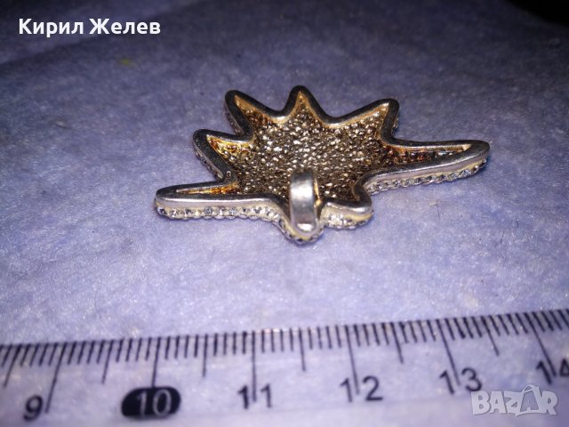  СРЕБЪРНА СНЕЖИНКА - ФЕШЪН АРТ МЕДАЛЬОН СРЕБРО 925 Част От КОМПЛЕКТ с БЯЛ ЕМАЙЛ и КРИСТАЛИ 36399, снимка 11 - Колиета, медальони, синджири - 39568492