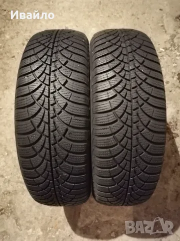 Продавам 2 броя зимни гуми 195.65.15 на 1 сезон дот 2022 Goodyear 