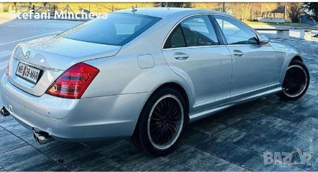Мерцедес S 350 Бензин и ГАЗ 2008 год Лонг със фул Екстри внос от Словения безупречен., снимка 5 - Автомобили и джипове - 53350359