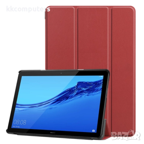 Huawei MediaPad T5 10 Wallet Кожен Калъф и Протектор, 29,90 лв, снимка 10 - Калъфи, кейсове - 52673993