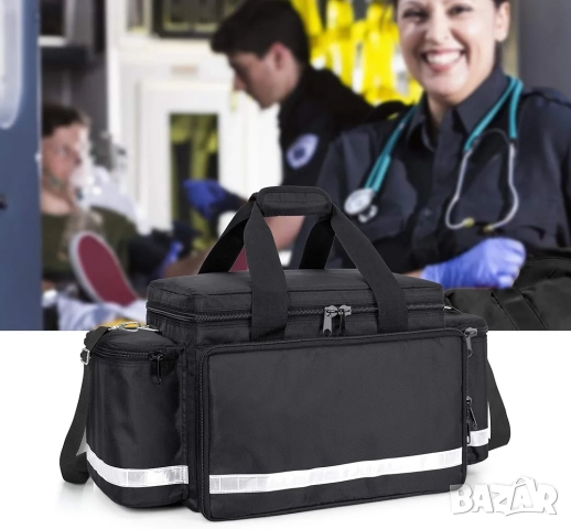 Професионална медицинска чанта за спешна помощ Trunab First Aid Bag, снимка 8 - Медицински консумативи - 52526336