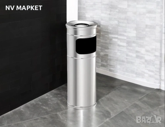 Пепелник колона Vinoks 763400, 22см./26см/28см., инокс, снимка 3 - Други - 53838497