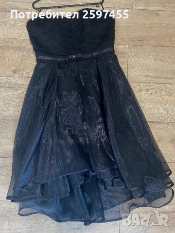Черна рокля Caramella Fashion, снимка 9 - Рокли - 41816243
