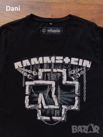 Vintage Rammstein Y2K тениска, снимка 2 - Тениски - 51839323