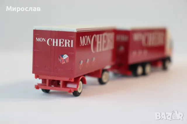 HERPA H0 1/87 МАН MAN КАМИОН ТИР МОДЕЛ, снимка 8 - Колекции - 50142621