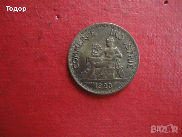 1 франк 1923 монета жетон Bon Pour, снимка 5 - Нумизматика и бонистика - 41226505