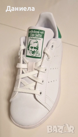 Детски маратонки Adidas & Stan Smith, размер 28, нови, снимка 3 - Детски маратонки - 53739879