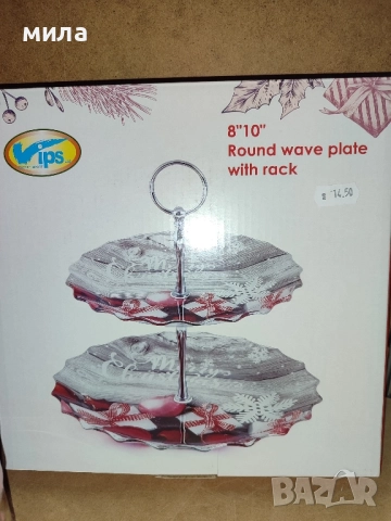 Плато на 2 етажа коледно, снимка 3 - Други - 51710938