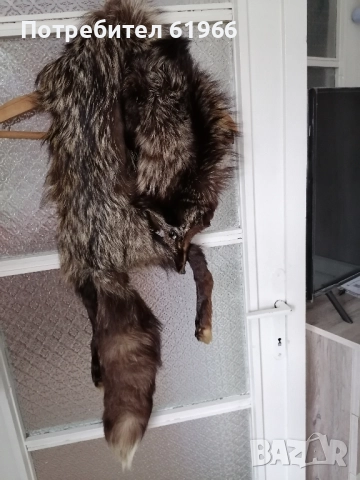 Сребърна богата лисича яка! , снимка 3 - Шалове - 51975368