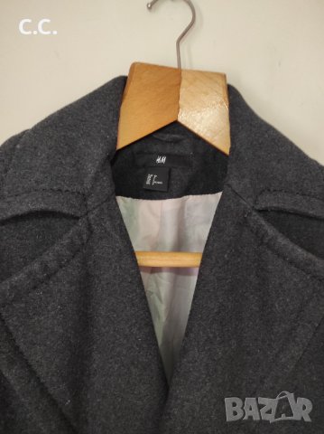 Сиво палто, oversize, размер 38, 20 лв, снимка 5 - Палта, манта - 39749746