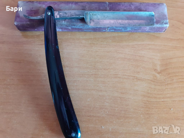 Рядък оригинален бръснач CARL RADER 21 SOLINGEN, снимка 7 - Други ценни предмети - 36225272