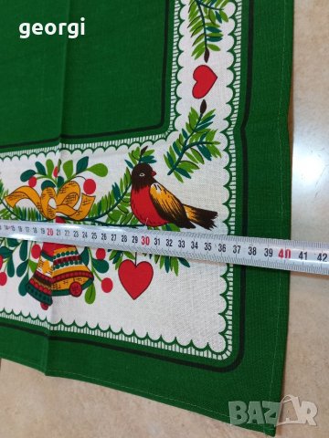 Коледна покривка 40х80см  10/3, снимка 4 - Покривки за маси - 38778428