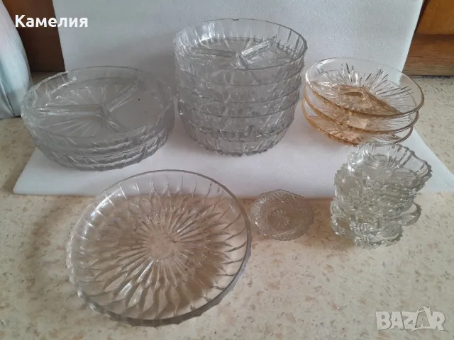 Лот: чинии за ядки и сладки, снимка 2 - Чинии - 47259170