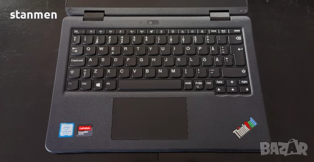 Продавам Гаранционен Lenovo Touchscreen Yoga 11e/IPS11.6сKам/4x3.4ghzThr/8gbDDR4/SSD256gb/8чБат , снимка 8 - Лаптопи за работа - 52648698