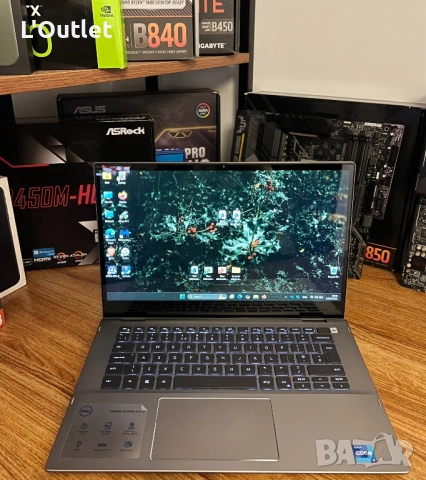 Лаптоп Dell Inspiron 5406, i7-11Gen, 512GB SSD, 12GB RAM, Touchscreen, снимка 8 - Лаптопи за работа - 53136929