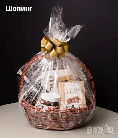 Нови плетени кошници с метал, снимка 4 - Декорация за дома - 50163931