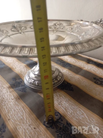 Купа,фруктиера арт деко, снимка 6 - Антикварни и старинни предмети - 50844558