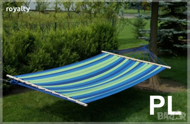 Двоен хамак за релакс – модел ED-HMK1, снимка 4 - Други стоки за дома - 51233386