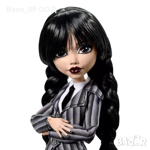 Кукла Monster High - Wednesday , снимка 5 - Кукли - 51263395