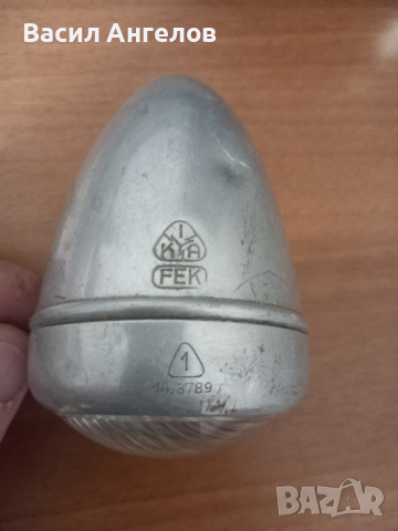 фар за колело Диамант 1959г, снимка 3 - Велосипеди - 44699481